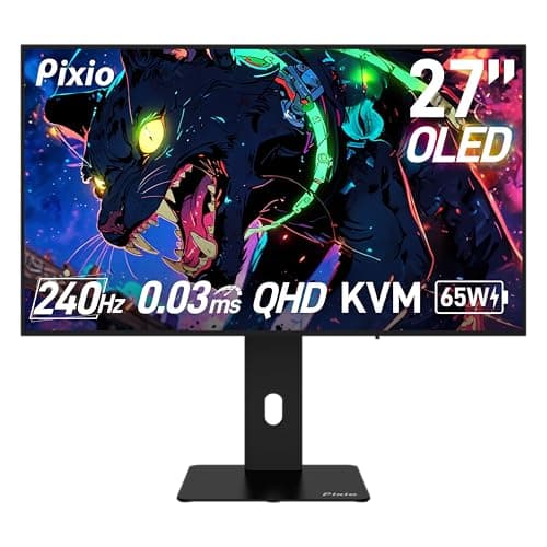 Pixio PX277 OLED MAX 27.0" 2560 x 1440 240 Hz Curved Monitor