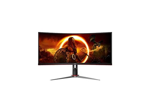 AOC CQ34G2 34.0" 2560 x 1080 75 Hz Curved Monitor