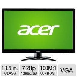 Acer G196HQLb 18.5" 1366 x 768 60 Hz Monitor
