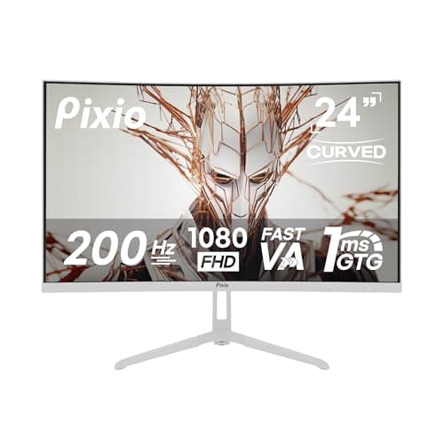 Pixio PXC248 Wave 24.0" 1920 x 1080 200 Hz Curved Monitor