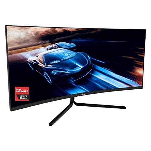 VIOTEK GNV34DBE 34.0" 3440 x 1440 144 Hz Curved Monitor