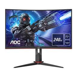 AOC C32G2ZE/BK 31.5" 1920 x 1080 240 Hz Curved Monitor