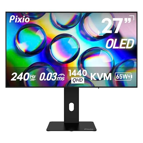 Pixio PX277 OLED MAX 27.0" 2560 x 1440 240 Hz Curved Monitor