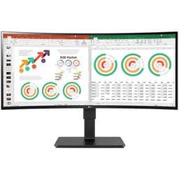 LG 34BN77C-B 34.0" 3440 x 1440 60 Hz Curved Monitor
