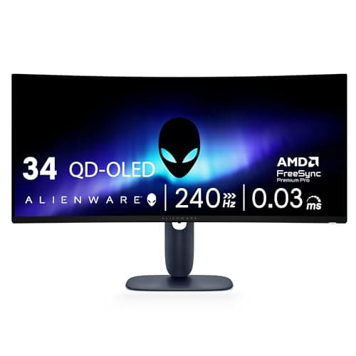 Dell Alienware AW3425DW 34.2" 3440 x 1440 240 Hz Curved Monitor