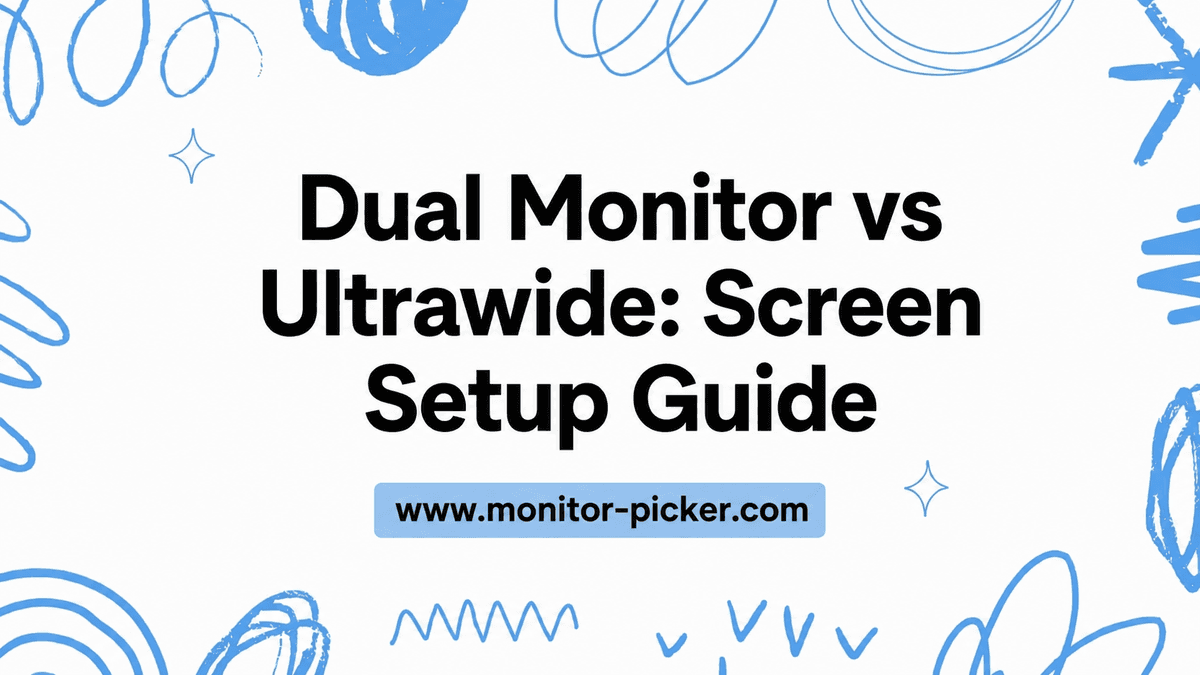 Dual Monitor vs Ultrawide: Screen Setup Guide