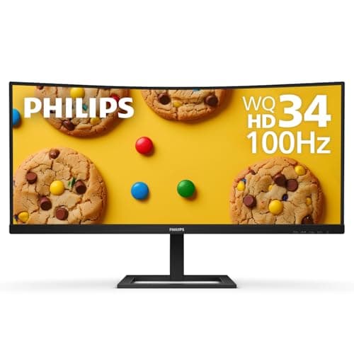 Philips 346E2CUAE 34.0" 3440 x 1440 100 Hz Curved Monitor