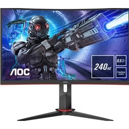 AOC C27G2ZE/BK 27.0" 1920 x 1080 240 Hz Curved Monitor