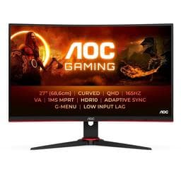 AOC CQ27G2S/BK 27.0" 2560 x 1440 165 Hz Curved Monitor