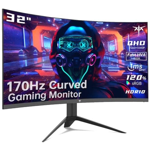 KTC H32S17 31.5" 2560 x 1440 165 Hz Curved Monitor