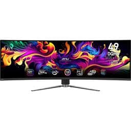 MSI MPG 491CQP QD-OLED 49.0" 5120 x 1440 144 Hz Curved Monitor
