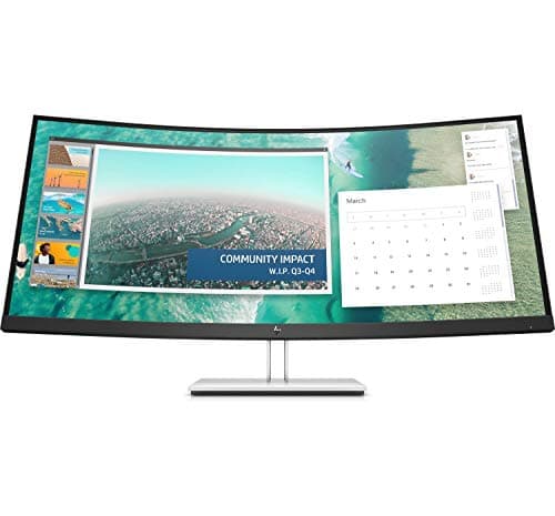 HP E344c 34.0" 3440 x 1440 60 Hz Curved Monitor