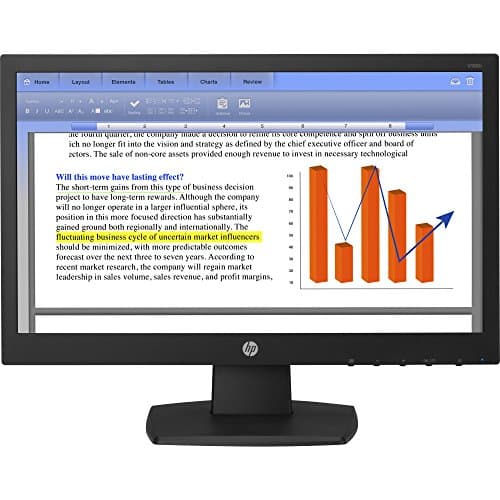HP V193b 18.5" 1366 x 768 60 Hz Monitor